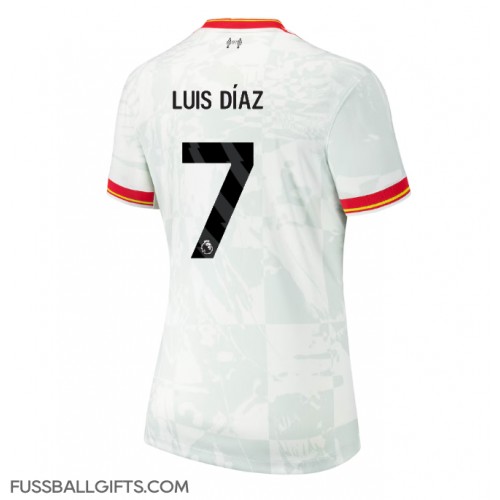 Liverpool Luis Diaz #7 Fußballbekleidung 3rd trikot Damen 2024-25 Kurzarm